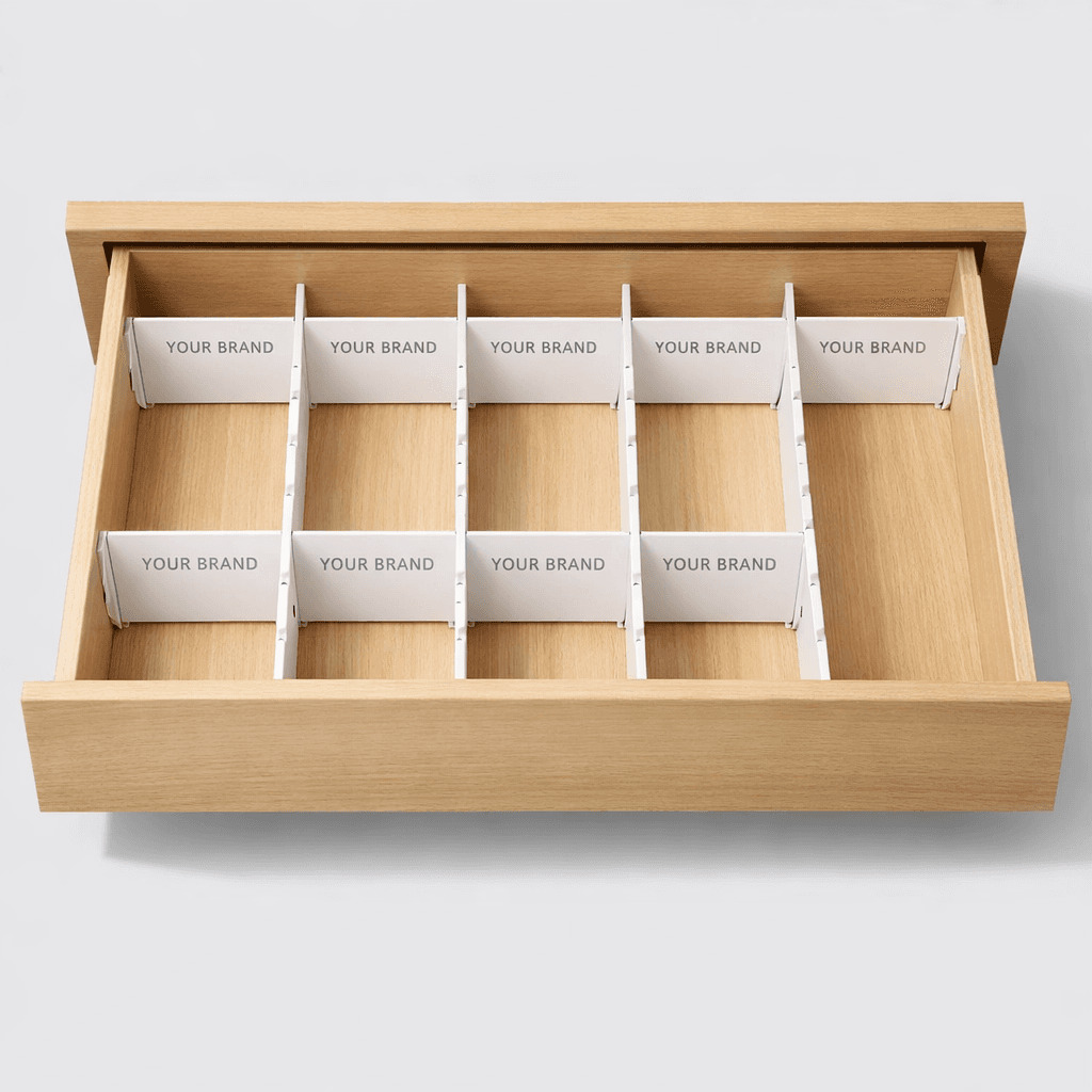 Adjustable Drawer Organizer Divider private-label product concept