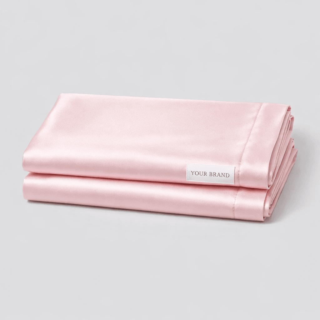 Soft Touch Satin Pillowcase (Pair) private-label product concept
