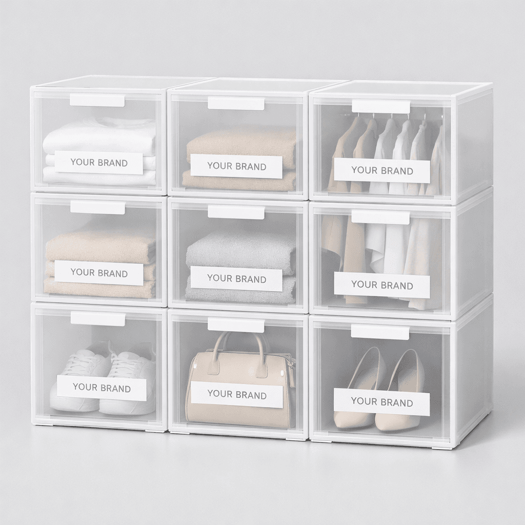 Stackable Modular Wardrobe Organizer private-label product concept