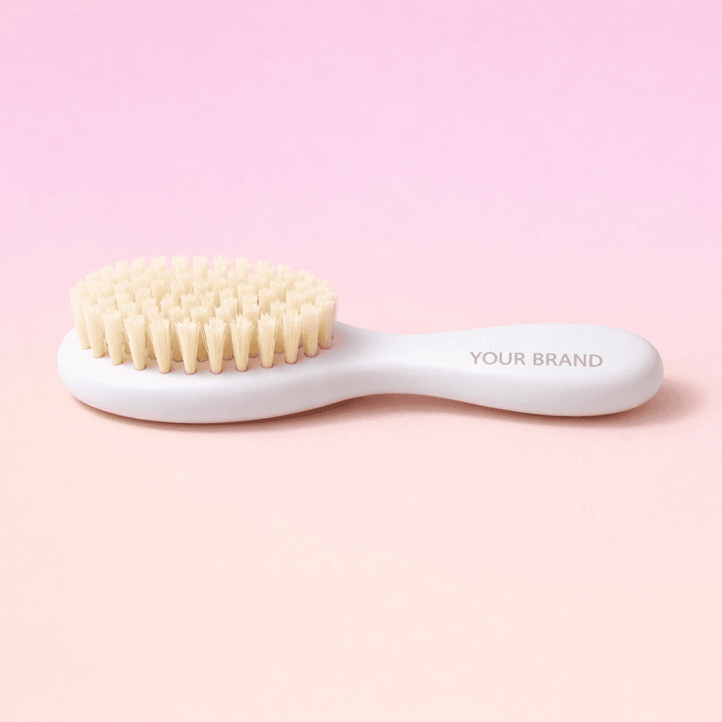 Children’s Soft Bristle Hair Brush private-label product concept