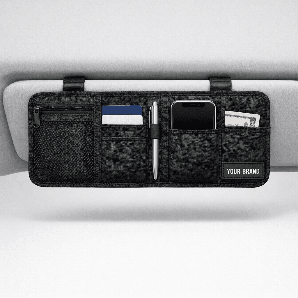 Multipurpose Car Visor Organizer private-label product concept