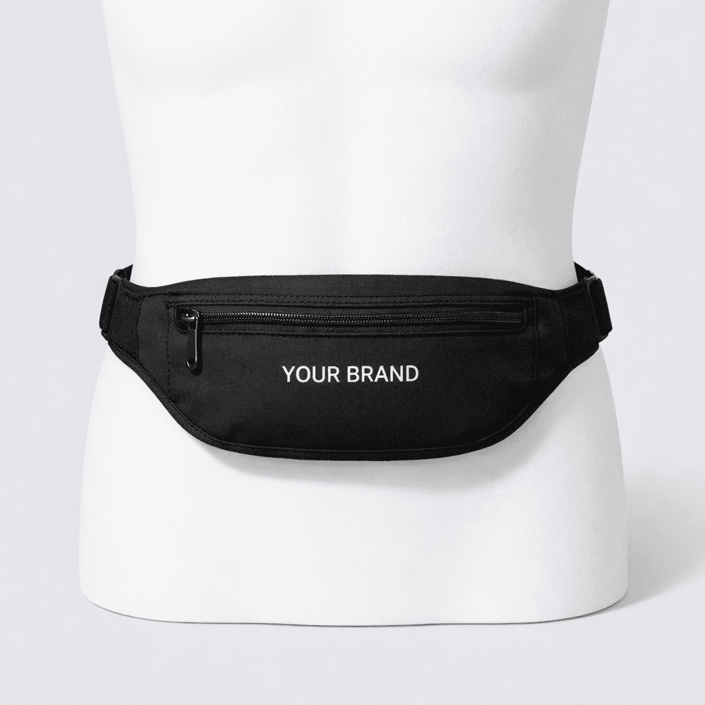 Sweat-Resistant Fitness Waist Pouch private-label product concept