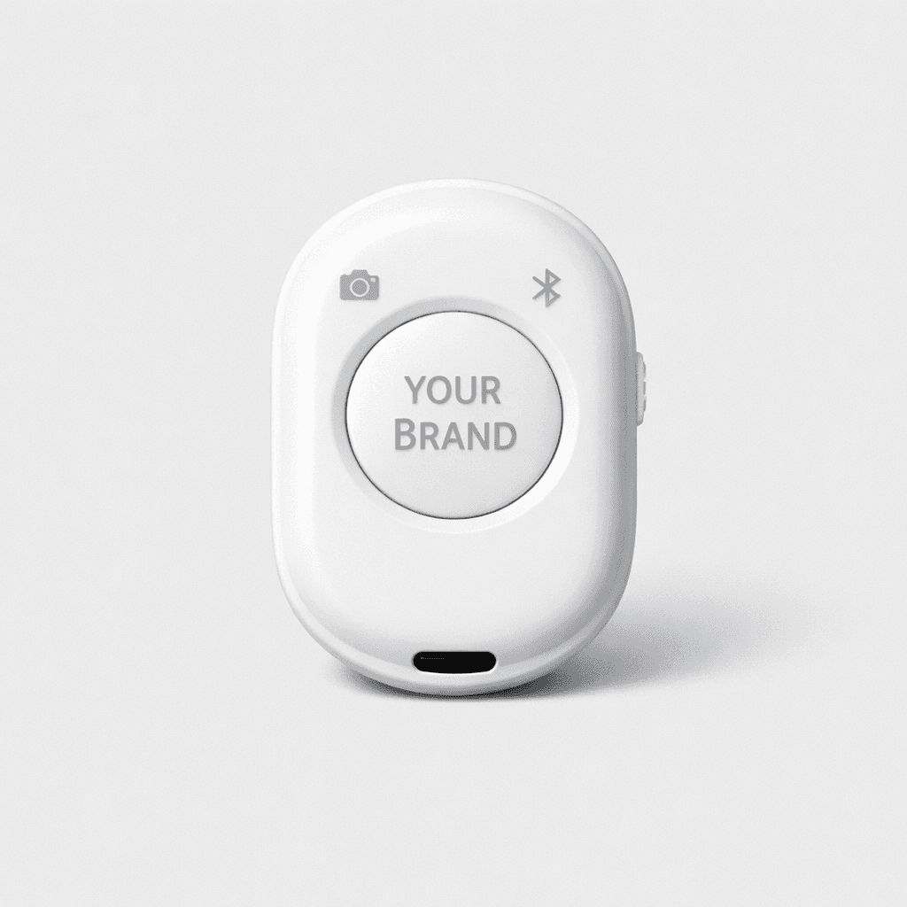 Portable Bluetooth Selfie Remote private-label product concept
