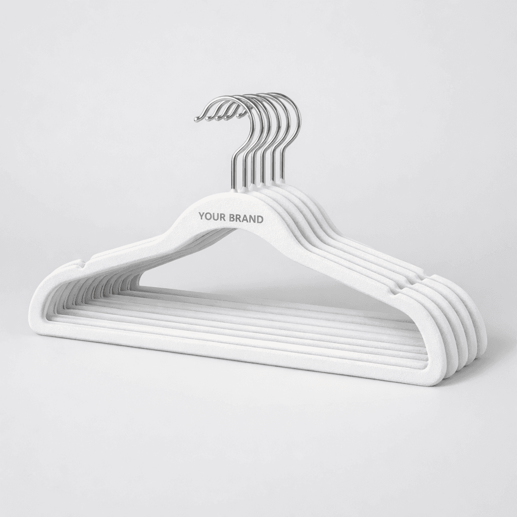 Non-Slip Velvet Hanger Set private-label product concept