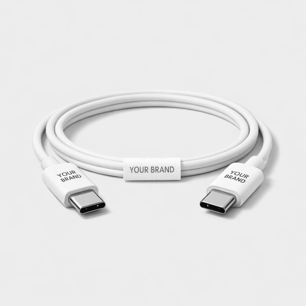 Fast Charge Type-C Data Cable private-label product concept