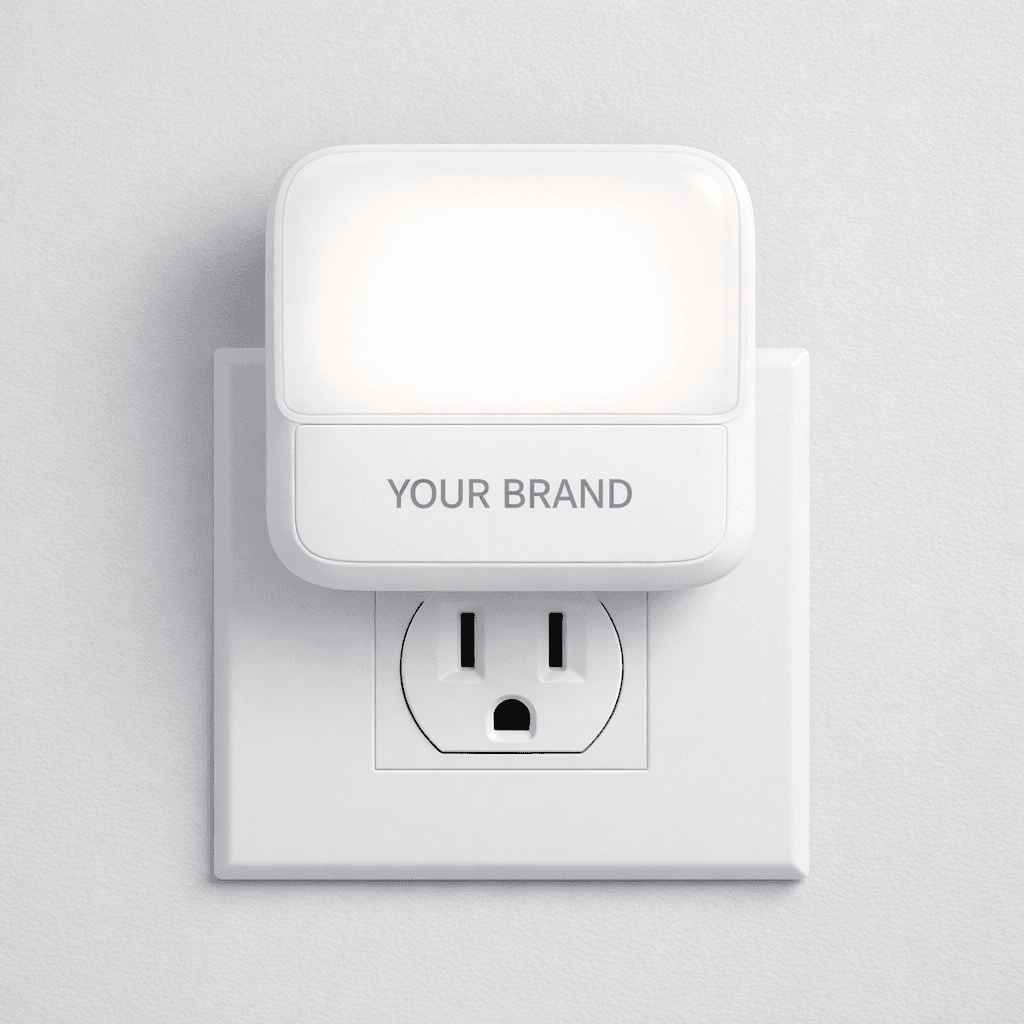 USB Rechargeable LED Night Light private-label product concept