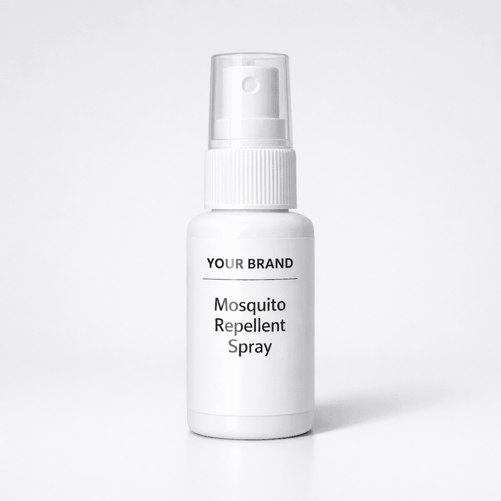 Travel Size Mosquito Repellent Spray private-label product concept