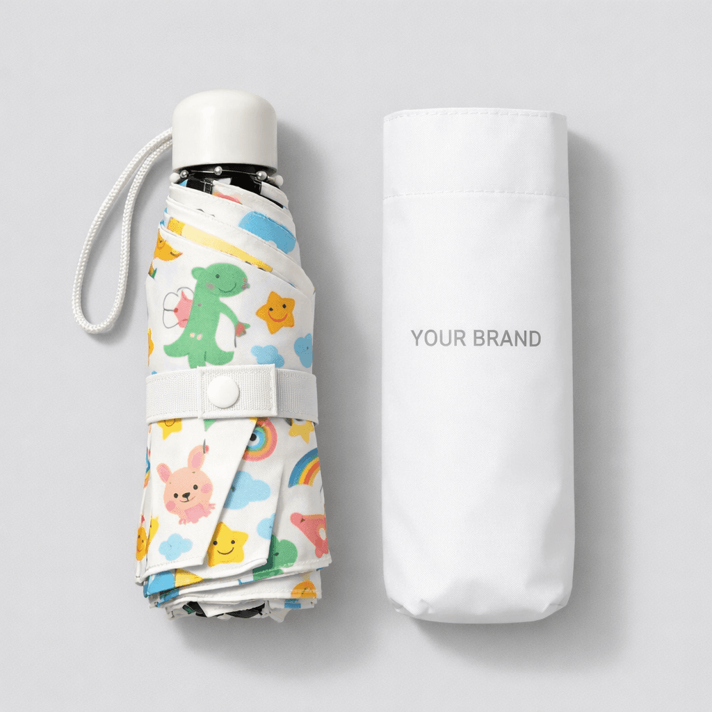 Children’s Cartoon Print Folding Umbrella private-label product concept