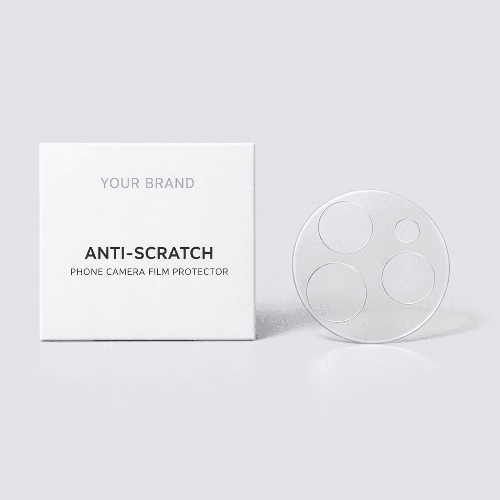 Anti-Scratch Phone Camera Film Protector private-label product concept