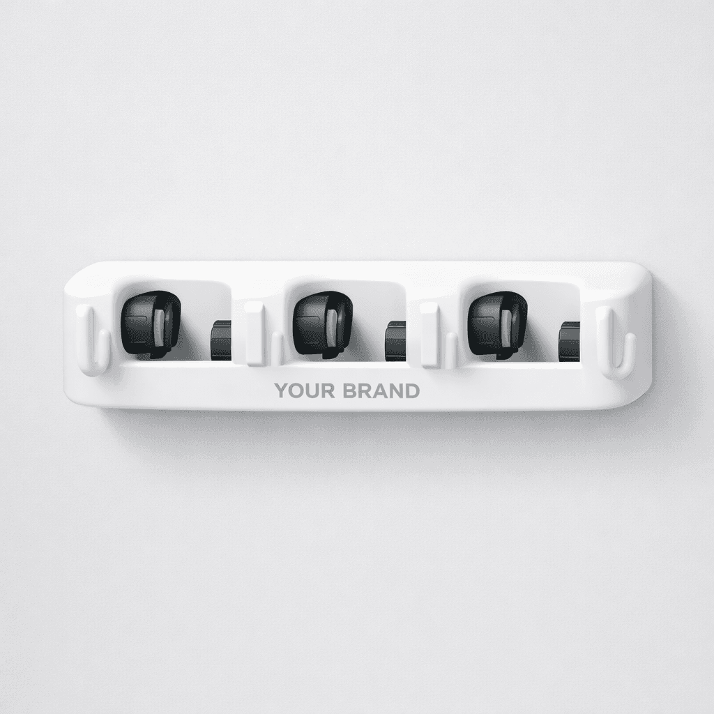 Wall-Mounted Mop and Broom Holder private-label product concept