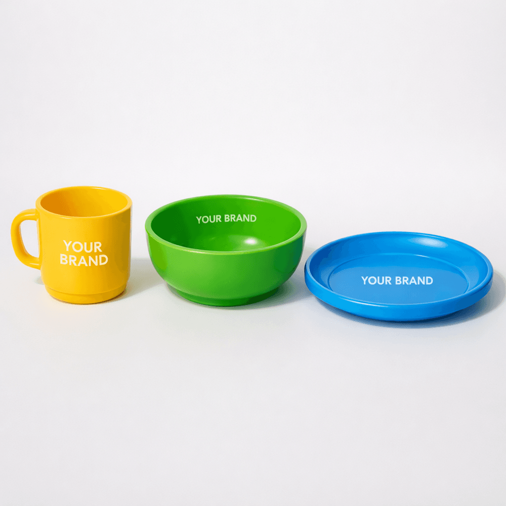 Multipurpose Kids’ Tableware Set private-label product concept