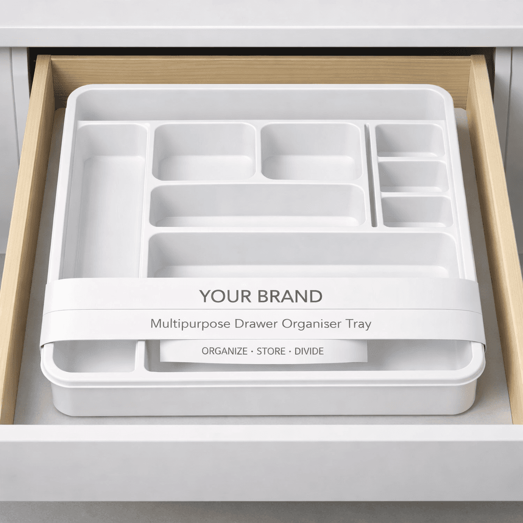 Multipurpose Drawer Organizer Tray private-label product concept