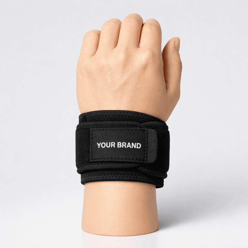 Adjustable Velcro Wrist Support Band private-label product concept