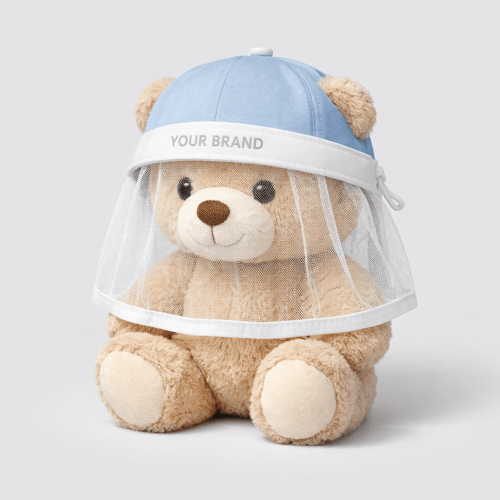 Adjustable Baby Mosquito Net Cap private-label product concept