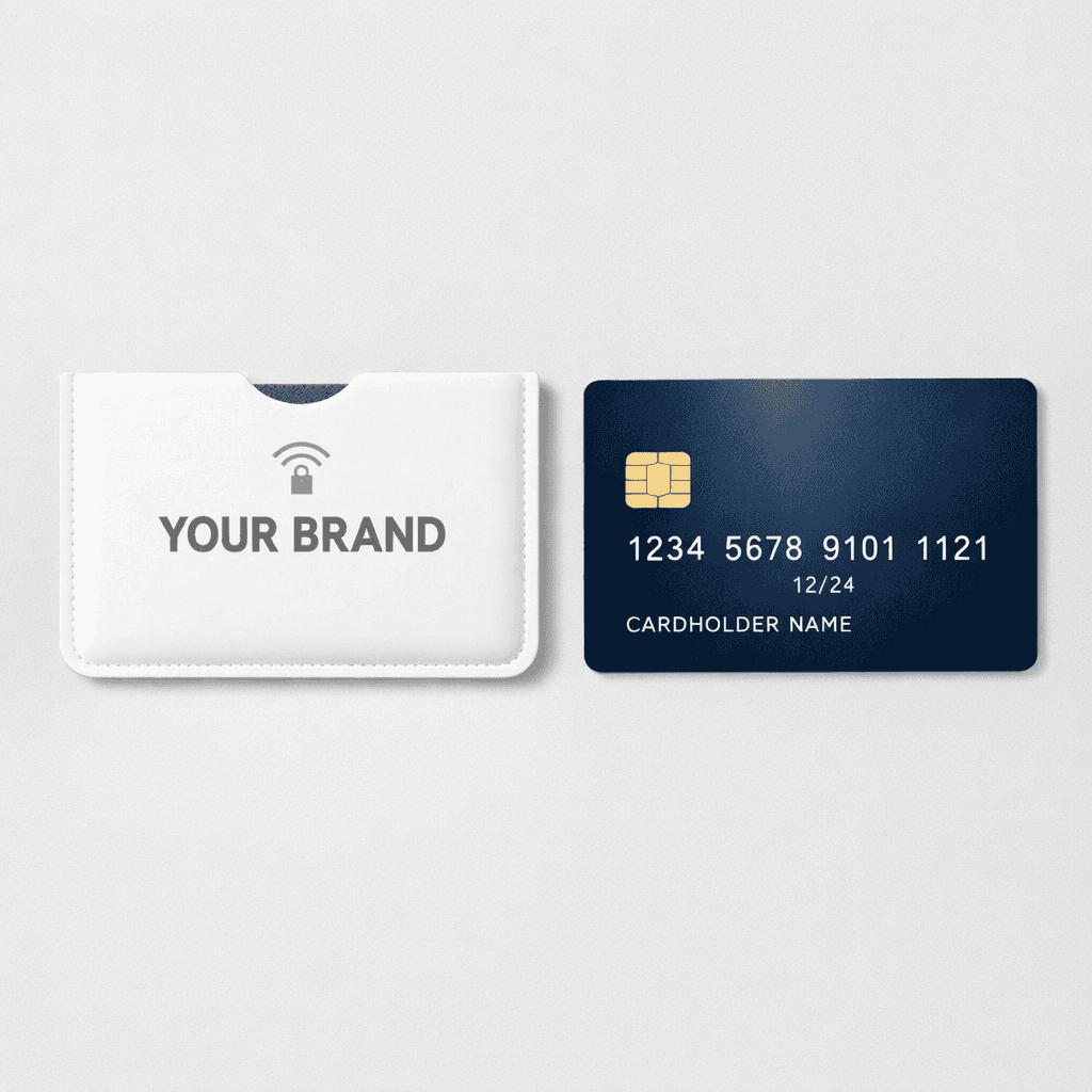 Portable RFID Card Shield Sleeve private-label product concept