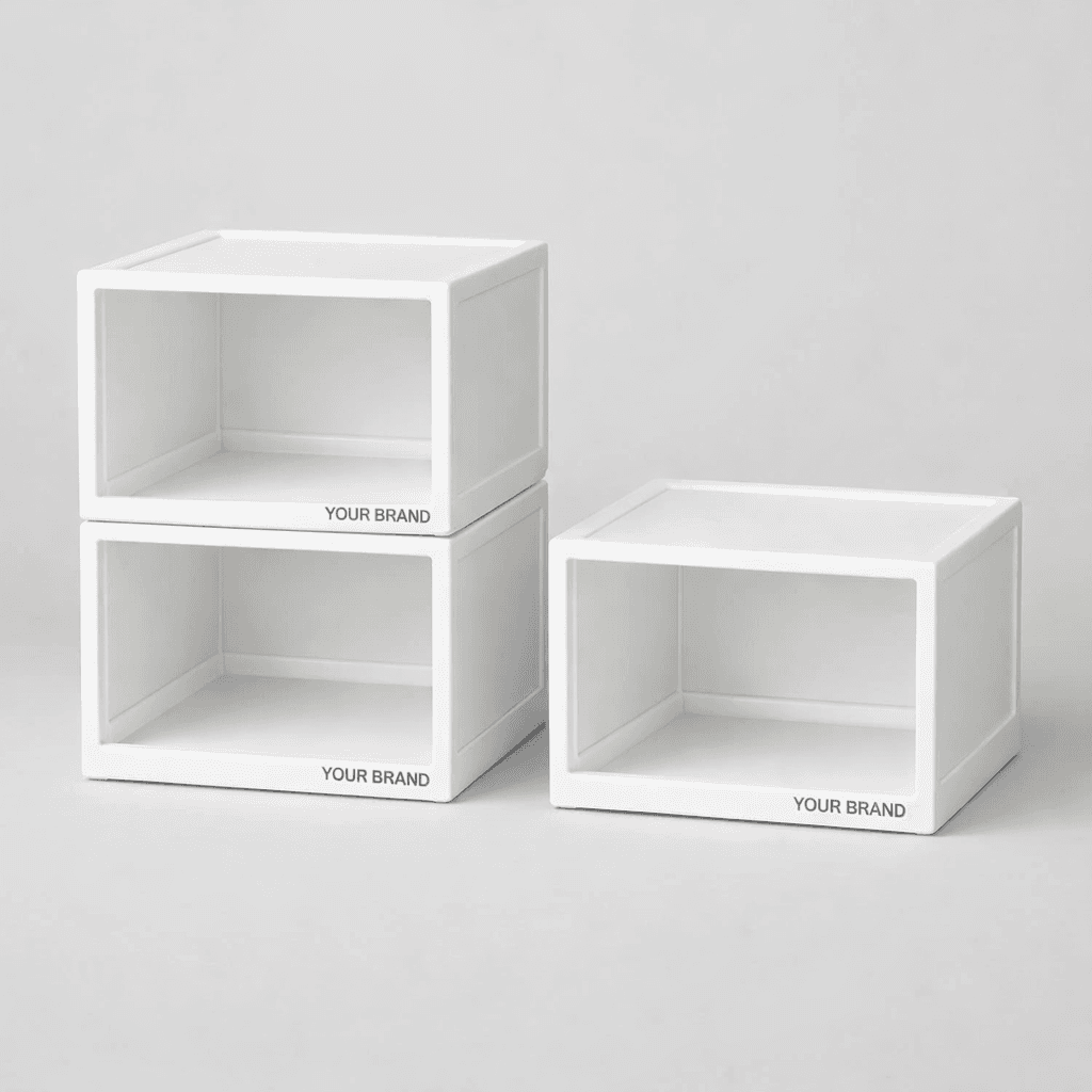 Stackable Modular Closet Organizer private-label product concept