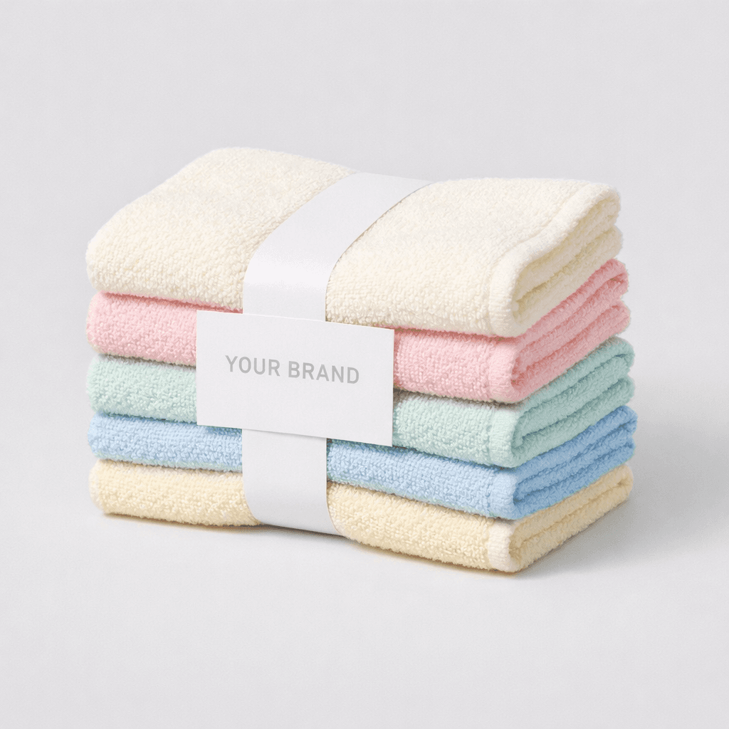 Soft Touch Baby Washcloth Pack private-label product concept