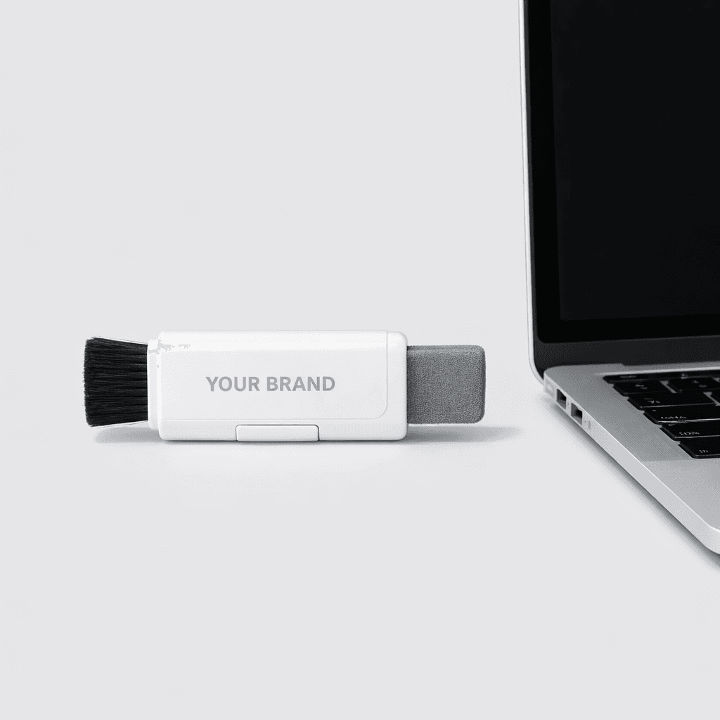 Anti-Dust Laptop Screen Cleaning Brush private-label product concept