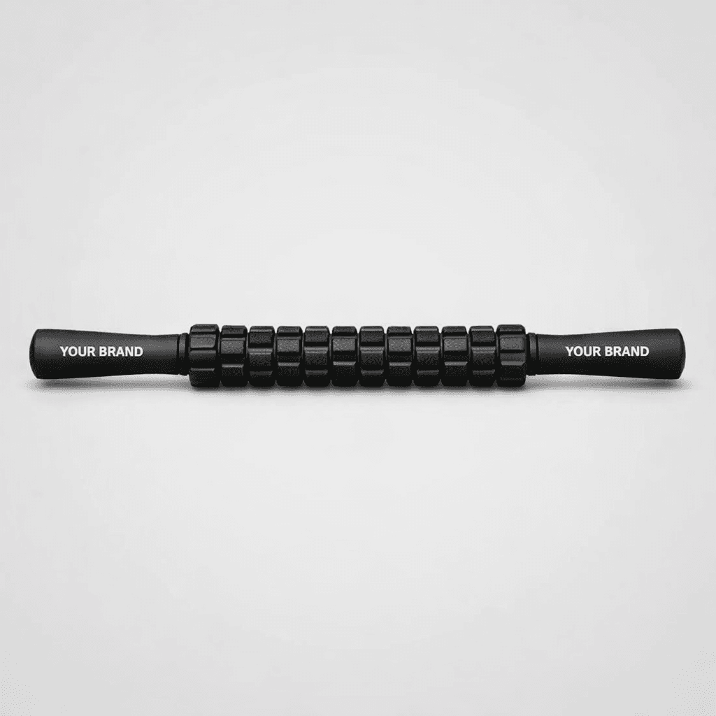 Fitness Foam Roller Stick private-label product concept