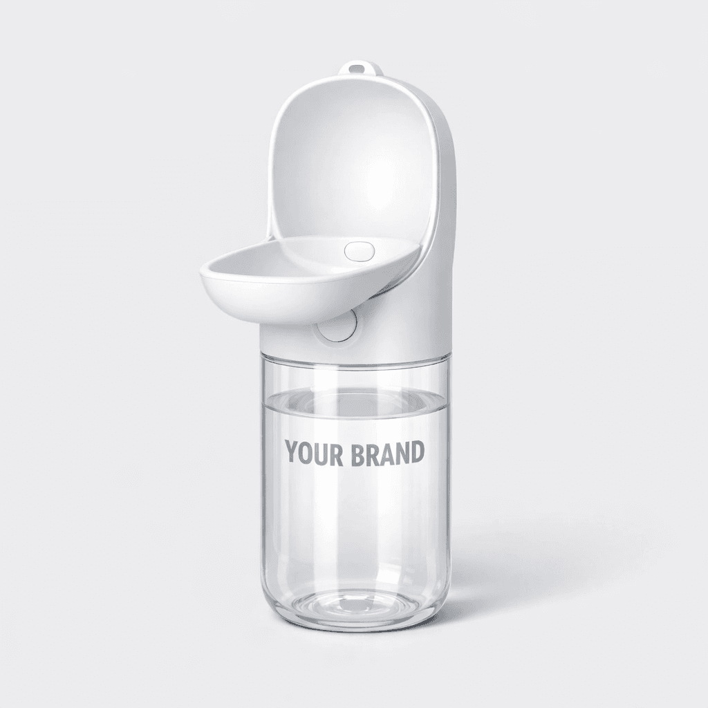 Portable Pet Water Bottle private-label product concept