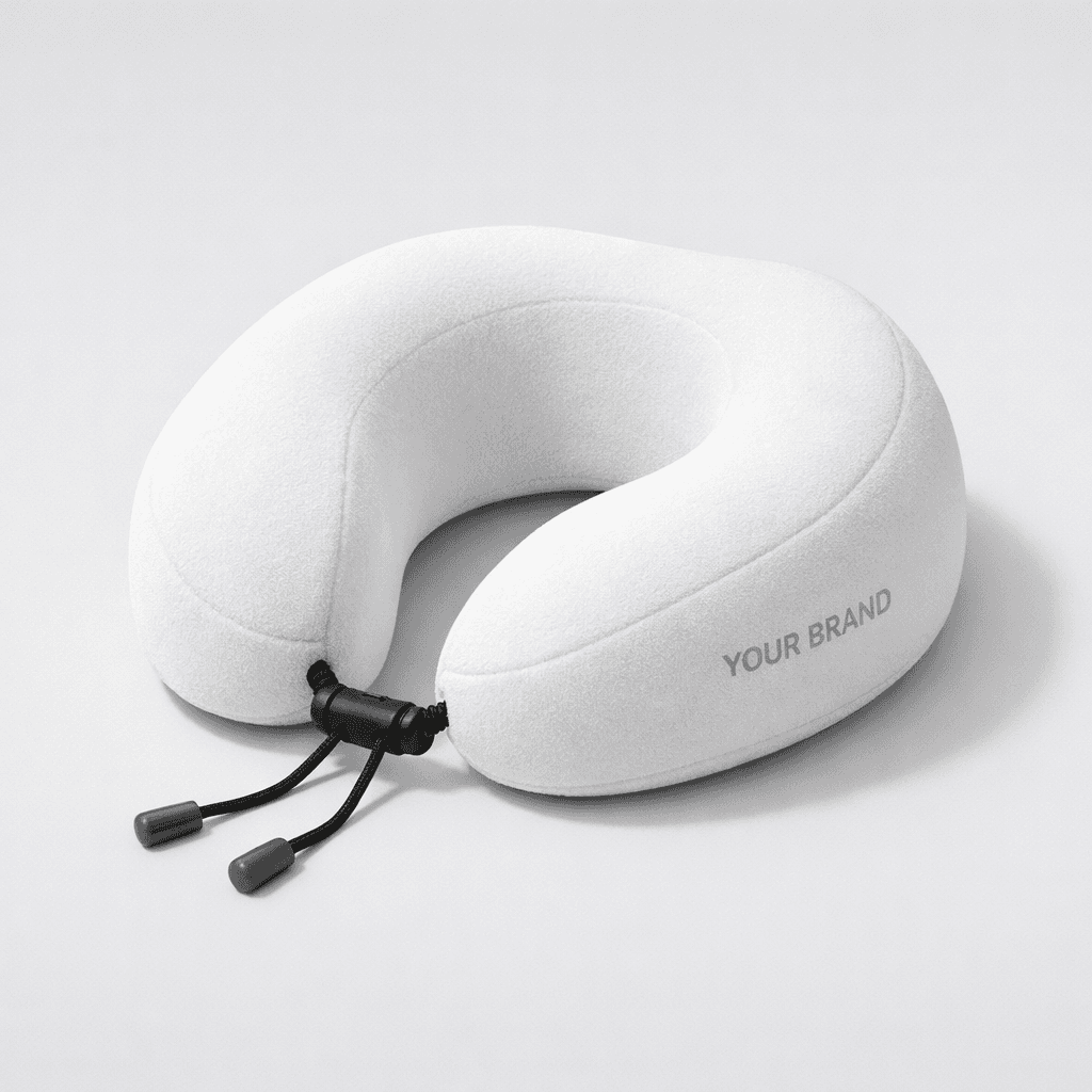 Memory Foam Neck Pillow private-label product concept