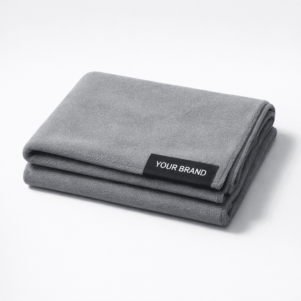 Microfiber Travel Towel (Quick Dry) private-label product concept