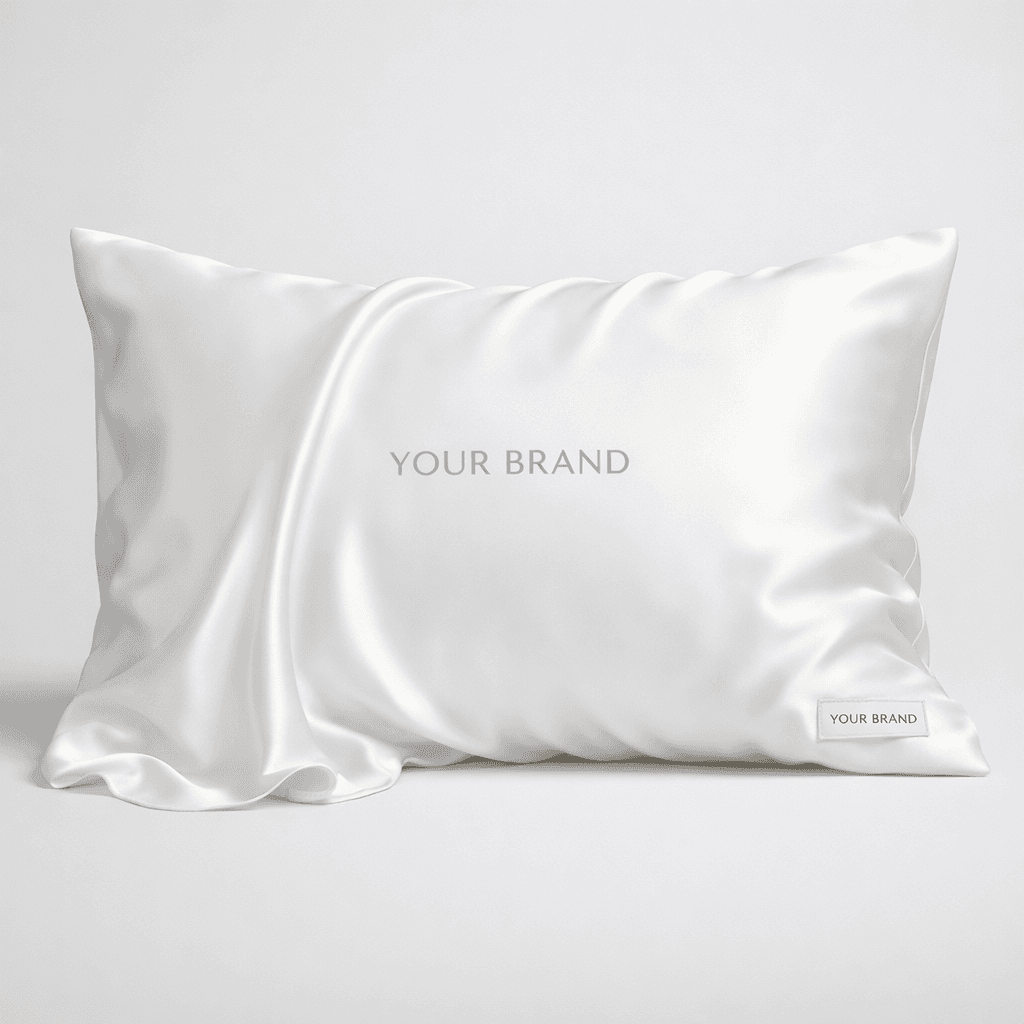 Mulberry Silk Pillowcase private-label product concept