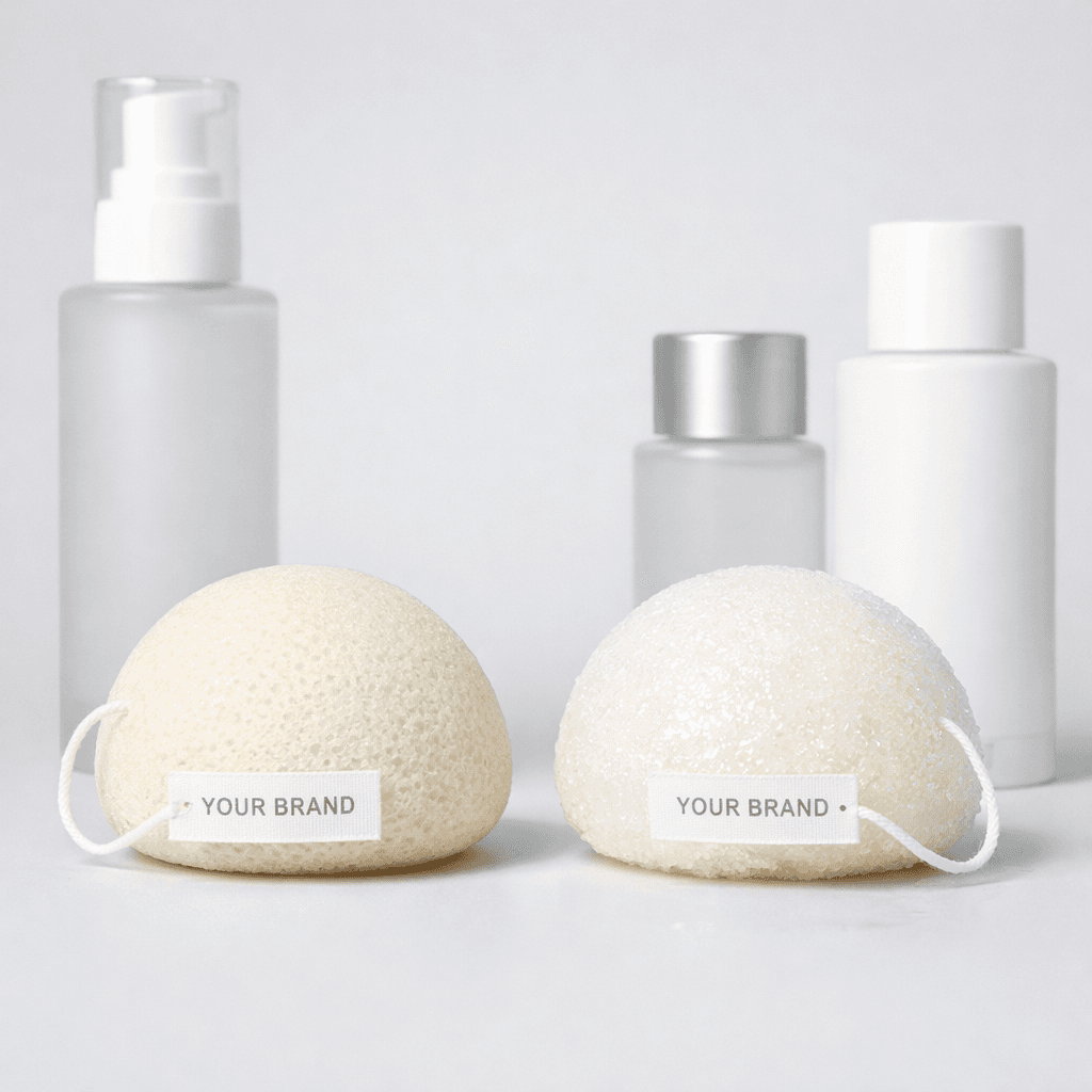 Konjac Facial Sponge private-label product concept