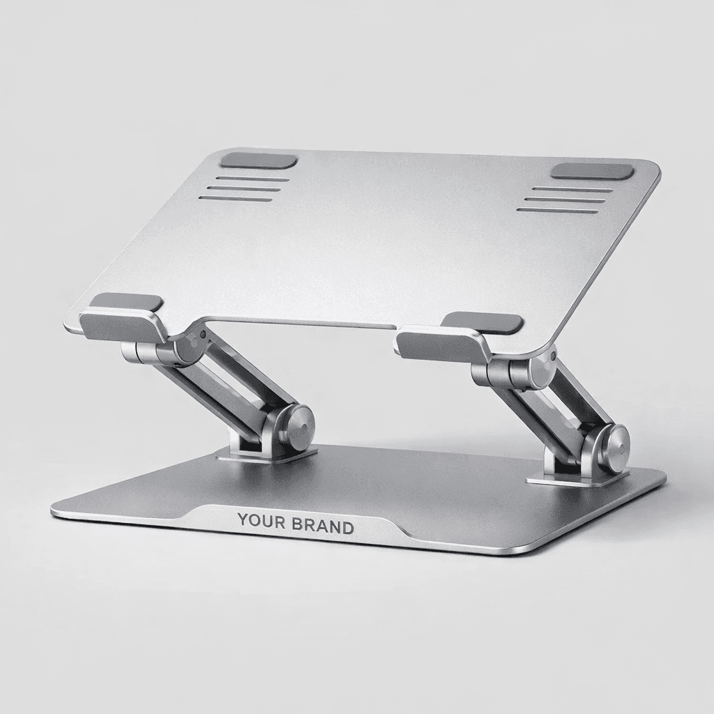 Adjustable Aluminum Laptop Stand private-label product concept