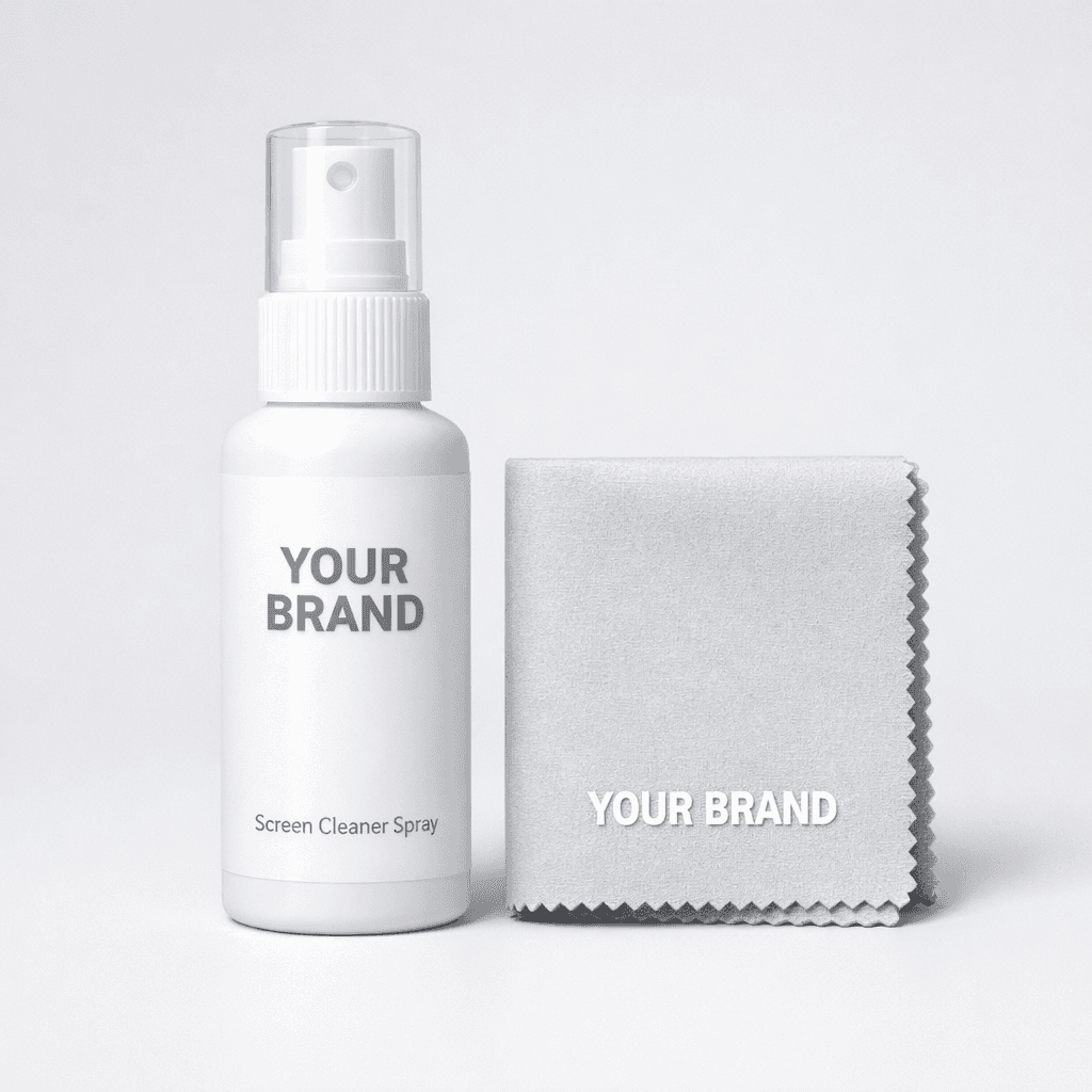 Screen Cleaner Spray Kit private-label product concept